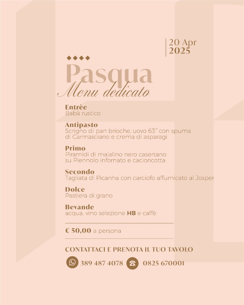 Menu Pasqua
