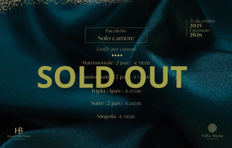 Solo camere sold out